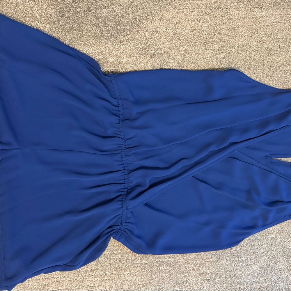BCBGMaxAzria Blue Jumpsuit
